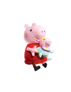 Peluche peppa pig con bebe