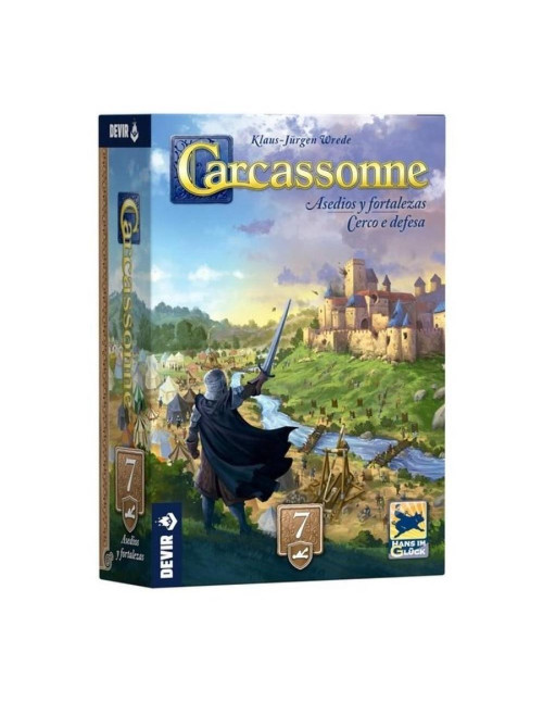 Juego mesa carcassonne asedios y fortalezas