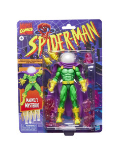 Figura hasbro marvel comics spider - man retro