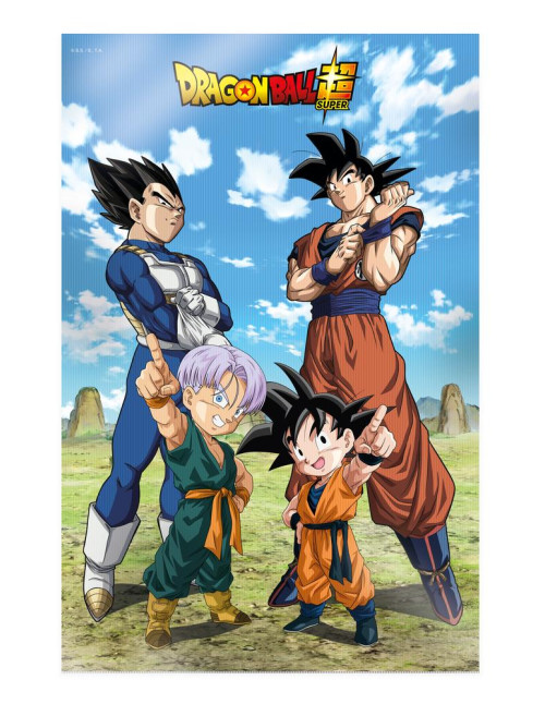 Poster 3d 58x38cm battle of gods