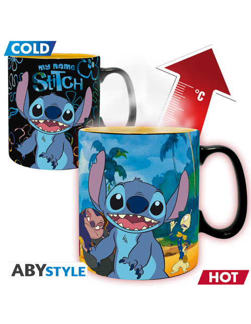 Taza termocolora abystyle lilo & stitch