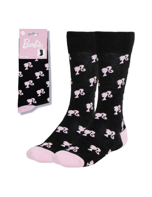 Calcetines negro barbie tu 36 43