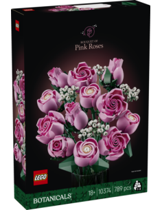 Lego botanicals ramo rosas rosadas