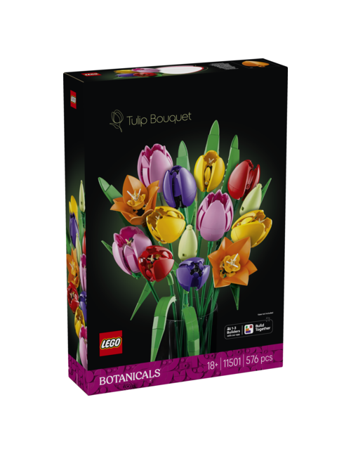 Lego botanicals ramo tulipanes