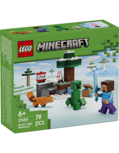 Lego minecraft la aventura steve en