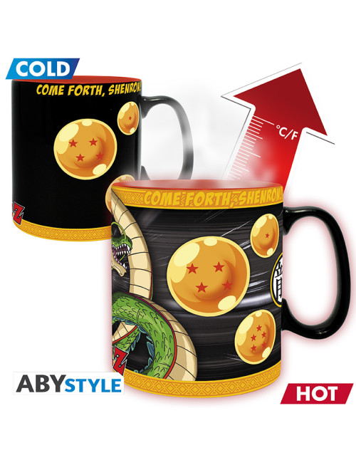 Taza termocolora dragon ball z shenron