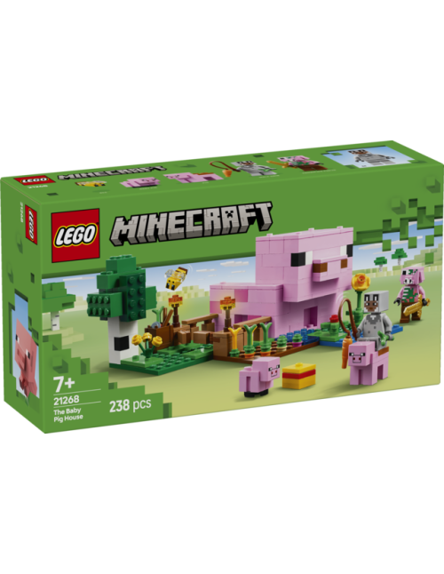 Lego minecraft la casa - cerdo bebé