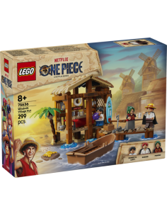 Lego one piece netflix cabaña del