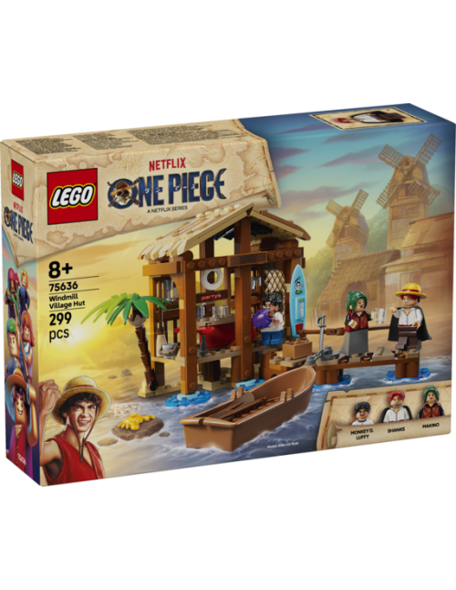 Lego one piece netflix cabaña del