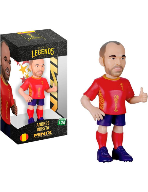 Figura minix españa iniesta