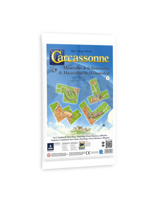 Expansión carcassonne: maravillas la humanidad 1