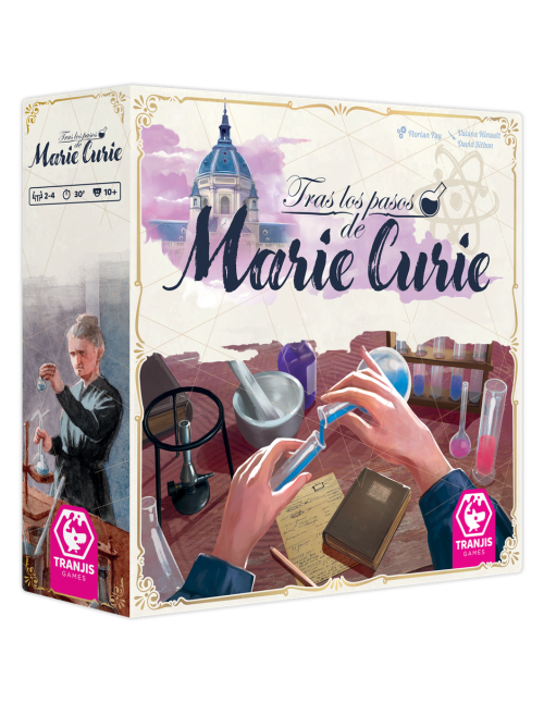 Juego mesa tras los pasos marie