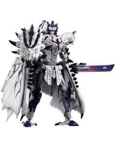 Figura hasbro transformers x monster hunter