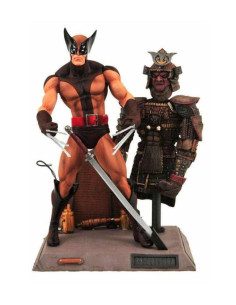 Figura brown wolverine marvel select 18