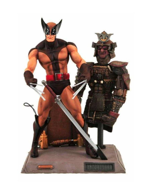 Figura brown wolverine marvel select 18