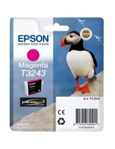 Cartucho tinta epson c13t32434010 magenta ultrachrome