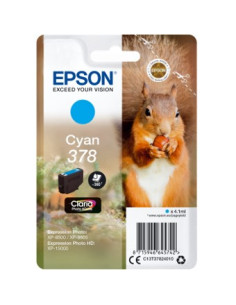 Cartucho tinta epson c13t37824010 singlepack cian
