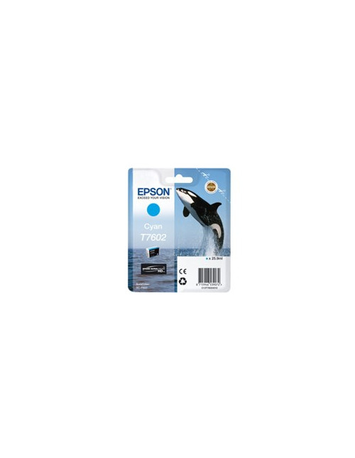 Cartucho tinta epson t760240 cian supercolor