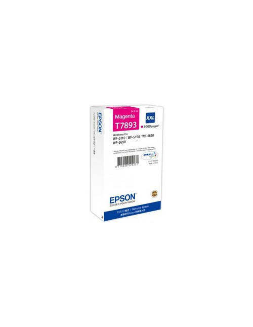 Cartucho tinta epson c13t789340 magenta xxl