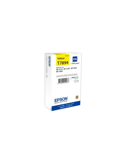 Cartucho tinta epson c13t789440 amarillo xxl