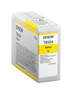 Cartucho tinta epson c13t850400 singlepack amarillo