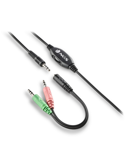 Auriculares ngs con microfono ajust jack