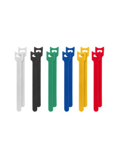 Tiras velcro lanberg pack 12 uds
