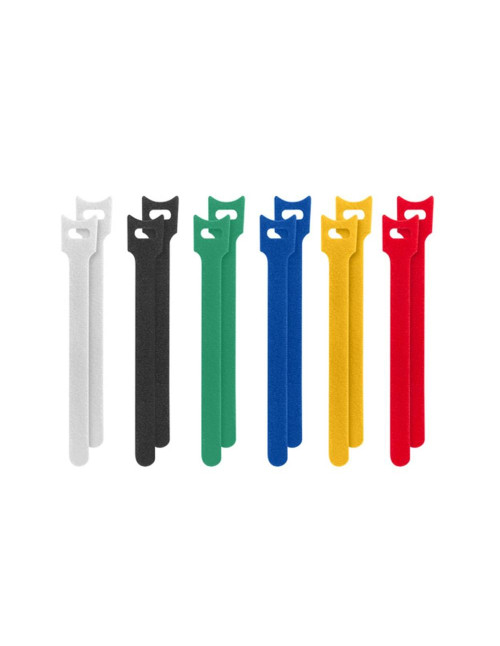 Tiras velcro lanberg pack 12 uds