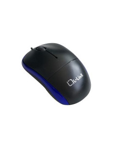 Raton optico usb l - link negro azul