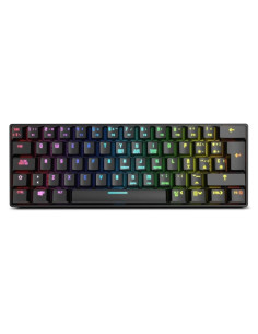 Teclado mini krom gaming kluster rgb