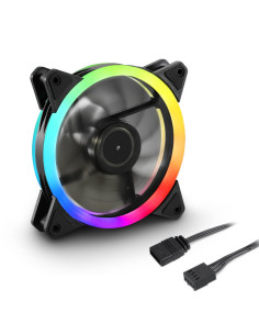 Ventilador caja sharkoon shark blades fan