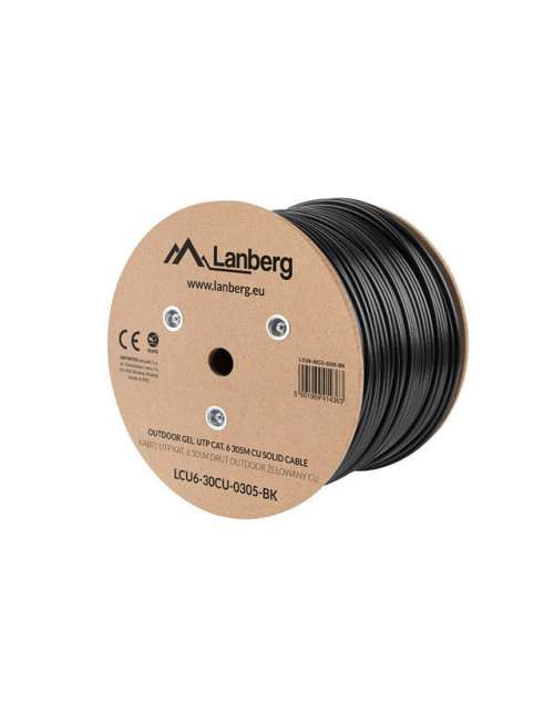 Bobina exterior lanberg cat.6 utp rj45