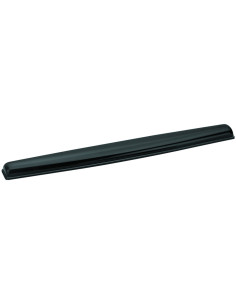 Reposamuñecas teclado fellowes gel crystal negro