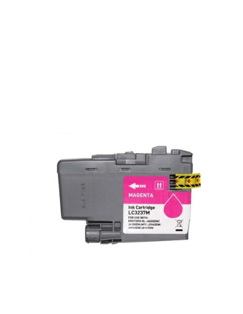 Tinta dayma brother lc3237 magenta pigmentada