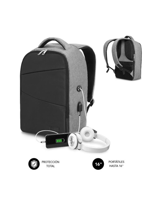 Mochila portatil subblim secure v2 ap