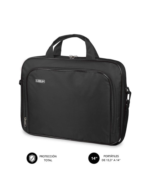 Maletin subblim oxford portatil 13.3 pulgadas - 14 pulgadas negro
