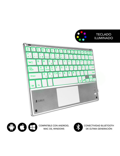 Teclado tablet subblim sub - kbt - smbt50 inalambrico