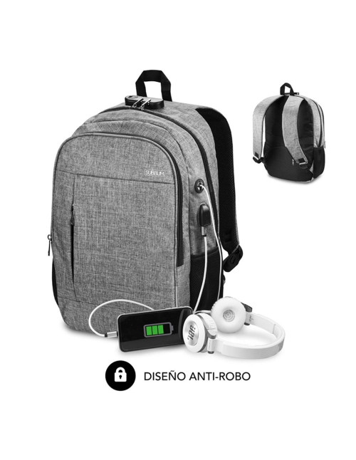 Mochila subblim urban lock portatil 16 pulgadas