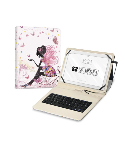 Funda + teclado subblim tablet 11 pulgadas
