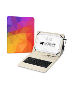 Funda tablet subblim tablet 11 pulgadas triangulos
