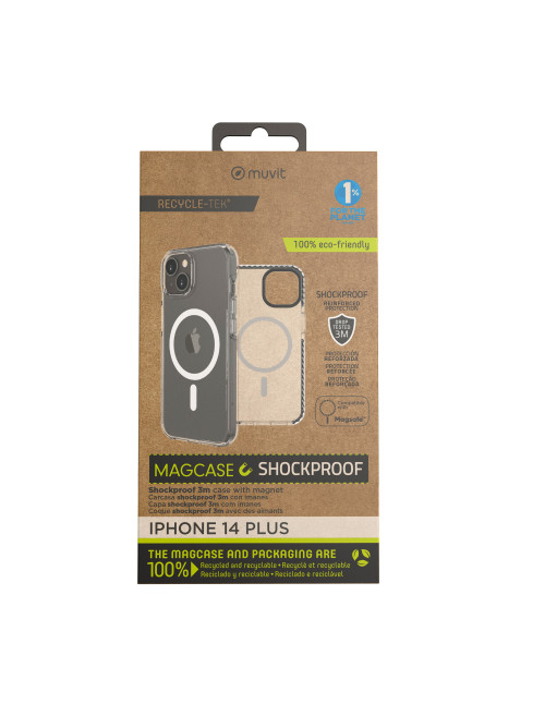 Funda muvit recycletek magsafe shockproof 3m
