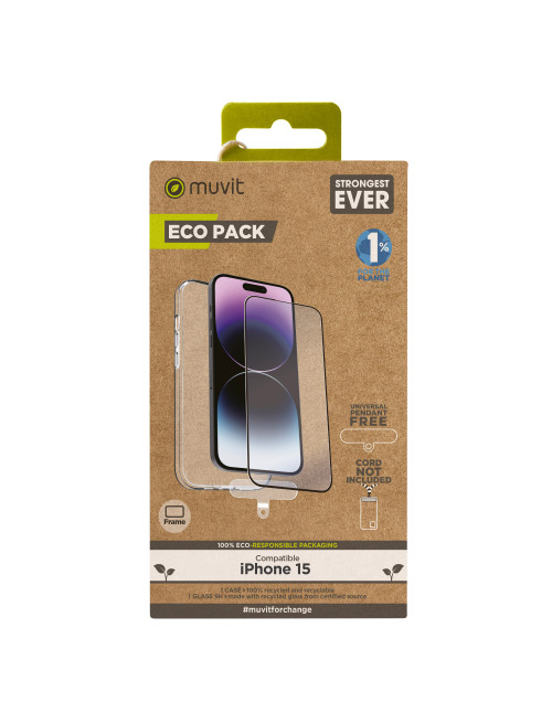 Funda muvit iphone 15 + protector