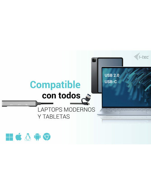 Hub i - tec usb tipo c usb