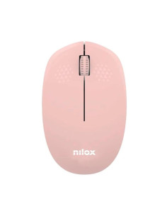 Raton inalambrico nilox nxmowi4014 rosa