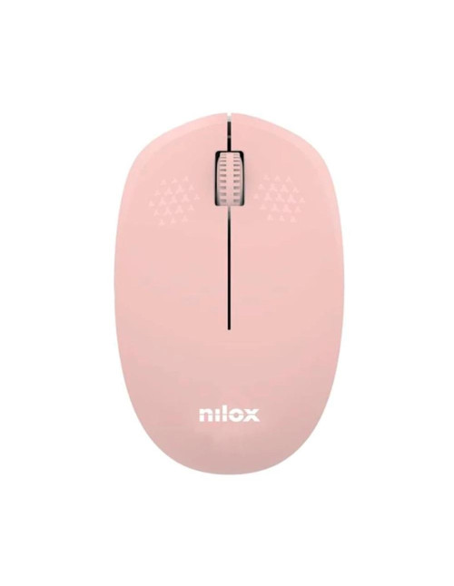 Raton inalambrico nilox nxmowi4014 rosa