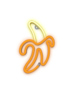 Lampara forever neon led banana white