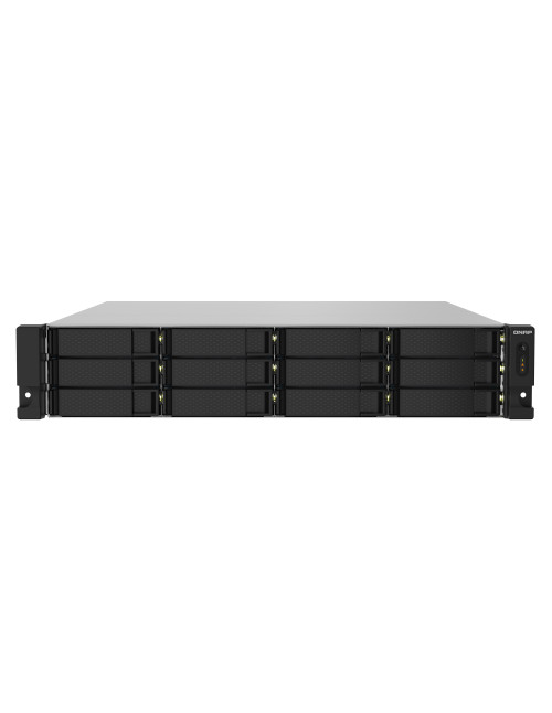 Servidor nas qnap ts - 1232pxu - rp - 4g 12 bahias