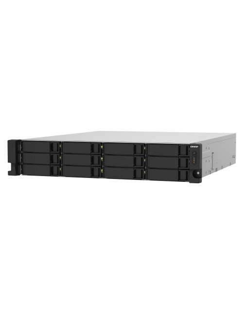 Servidor nas qnap ts - 1232pxu - rp - 4g 12 bahias