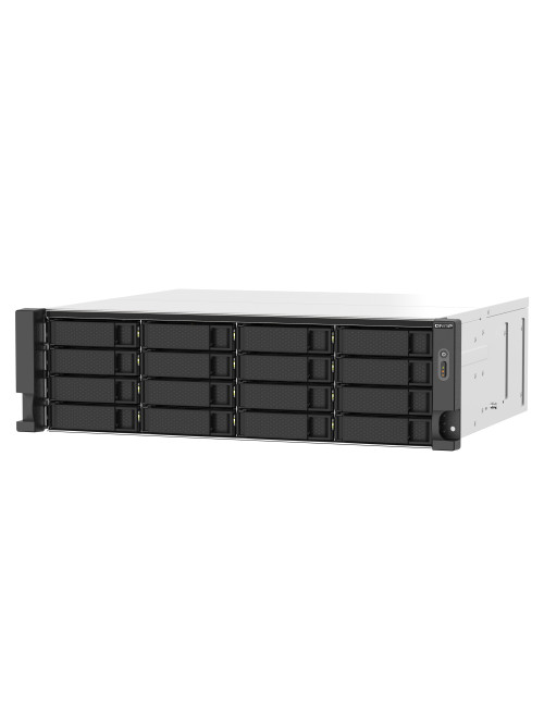 Servidor nas qnap ts - 1673au - rp - 16g 16 bahias