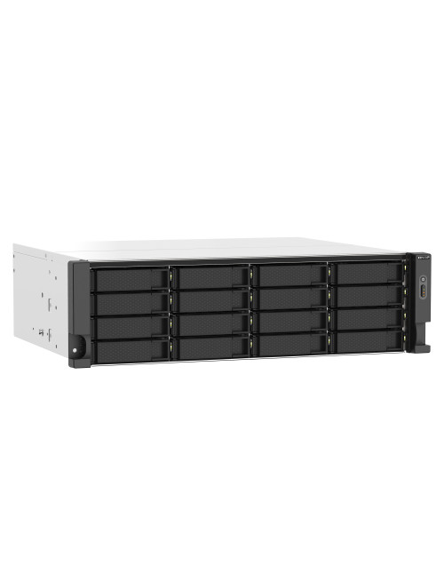 Servidor nas qnap ts - 1673au - rp - 16g 16 bahias